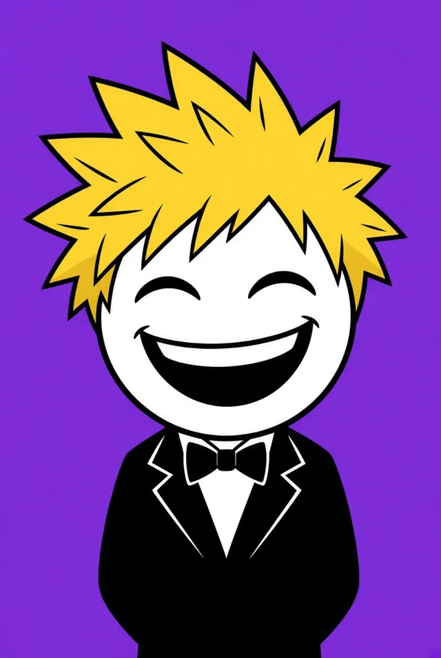 Whacky in a tux